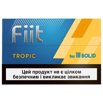 Fiit Tropical Tobacco Sticks 20pcs - buy, prices for MegaMarket - photo 1