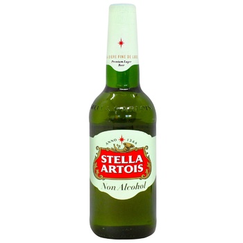 Stella Artois Non-Alcohol Light Beer 0.5l - buy, prices for Auchan - photo 1