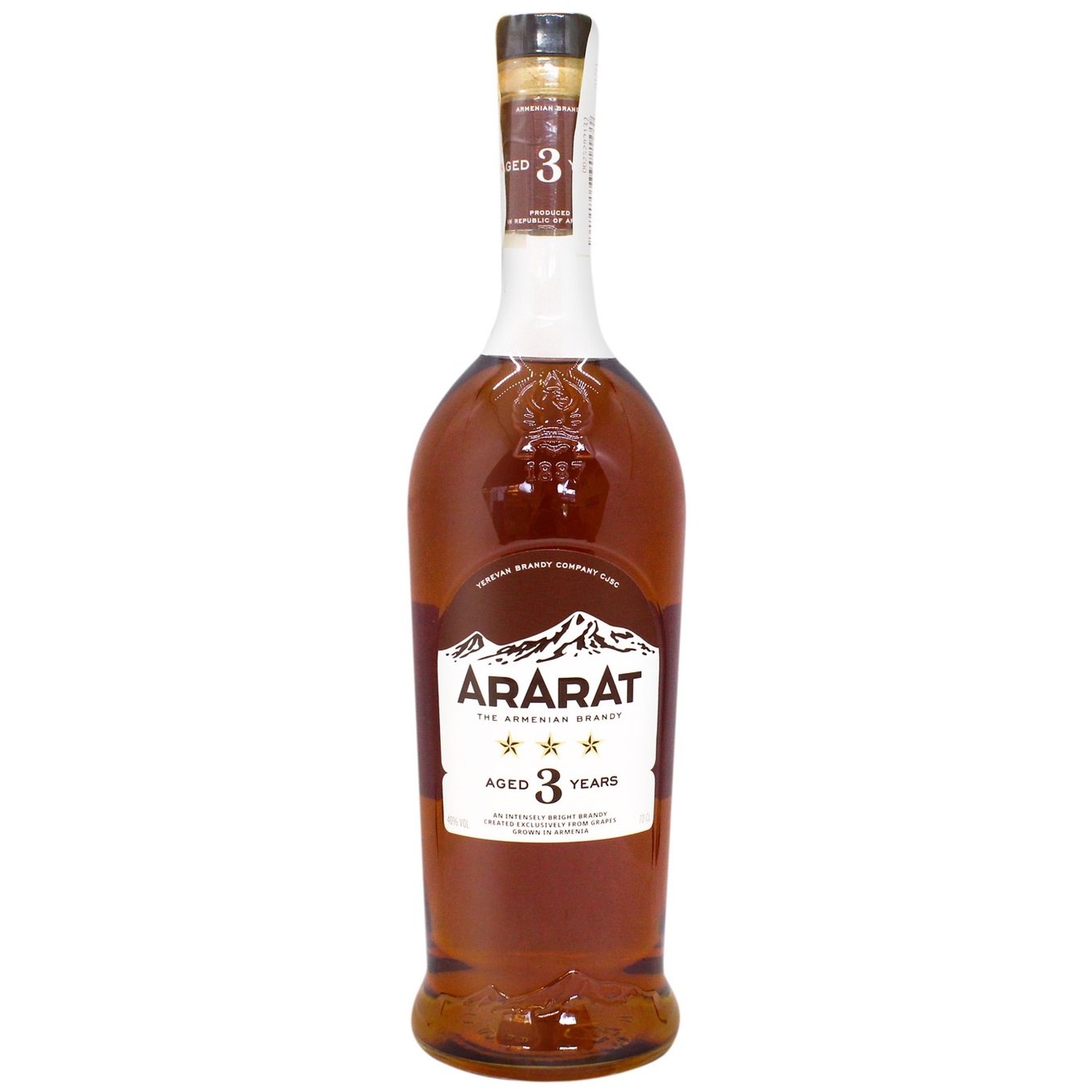 

Коньяк Арарат 3 года 40% 0,7л