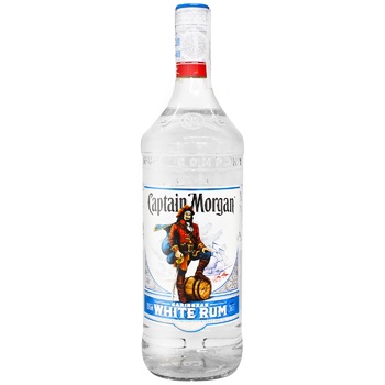 Ром Captain Morgan White 37,5% 1л - купити, ціни на Auchan - фото 1