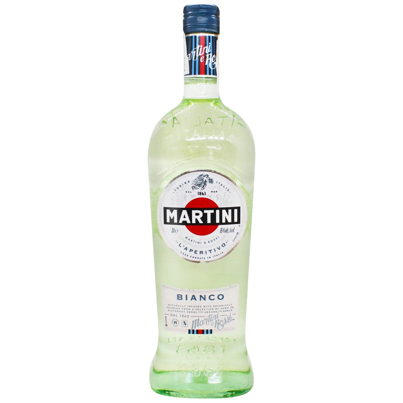 

Вермут Martini Bianco белый десертный 15% 1л