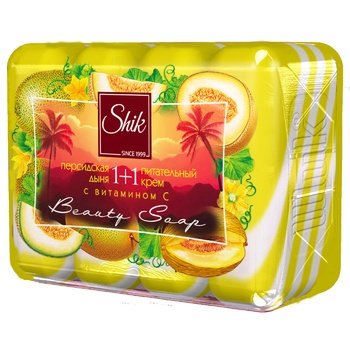 Shik 1+1 Beauty Persian Melon Soap + Nourishing Cream 4x90g - buy, prices for Vostorg - photo 1