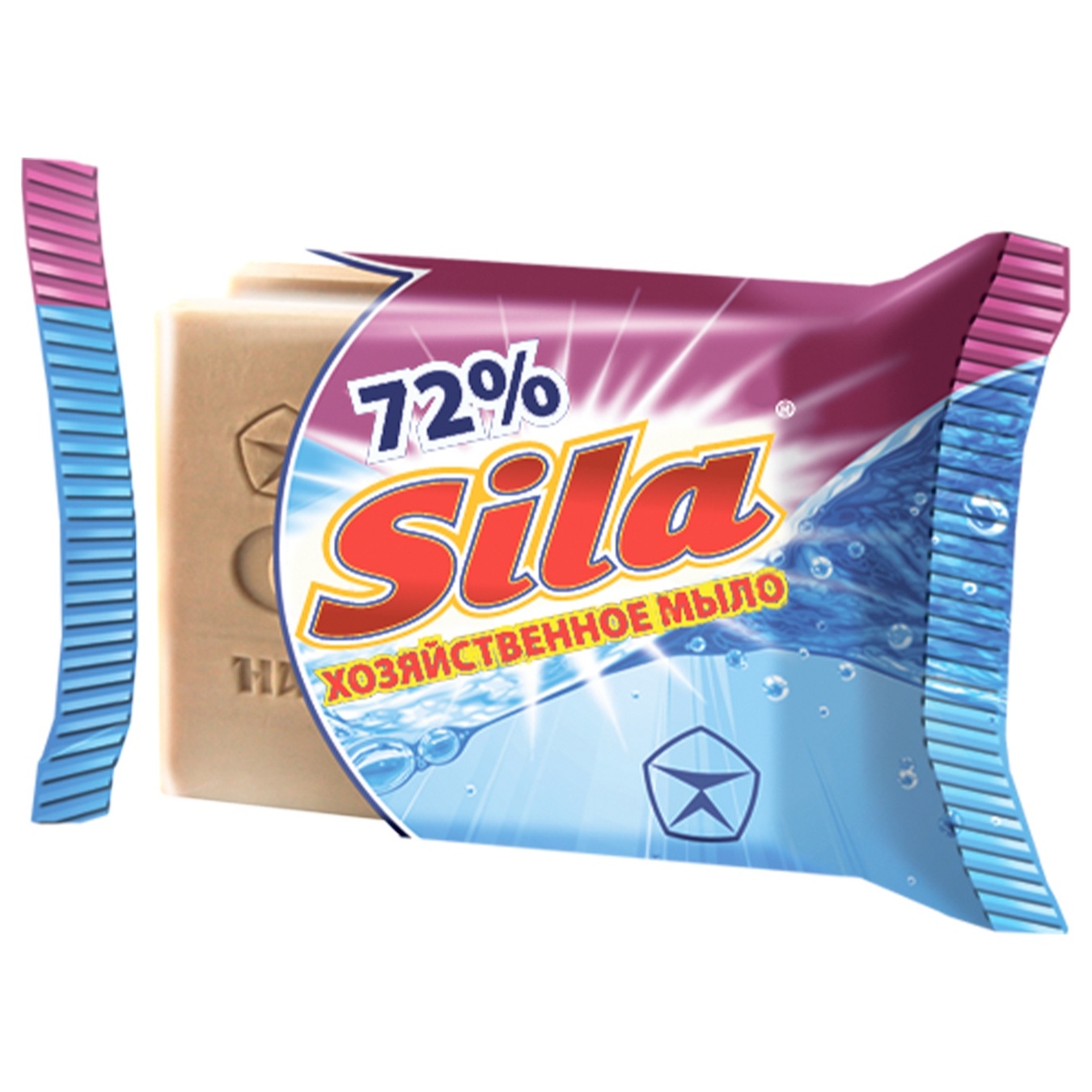 

Мыло хозяйственное Sila 72% 180г