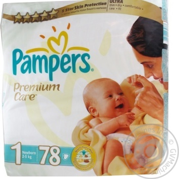 diapers pampers premium care 2-5kg 78pcs 2340g - buy, prices for - photo 13