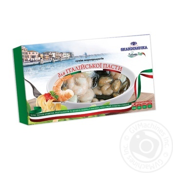 Seafood mix Skandinavika for Italian pasta 400g Ukraine