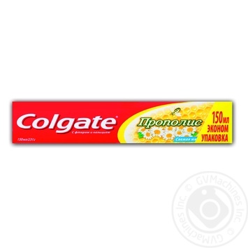 Зубна паста Colgate  Прополіс Свіжа М'ята 150мл купити, ціни на МегаМаркет - фото 8