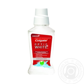 Ополаскиватель Colgate Optic White Искрящаяся мята для полости рта 250мл Швейцария - купить, цены на - фото 11