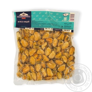 Skandinavika Frozen Cooked Mussel Meat - buy, prices for MegaMarket - photo 1
