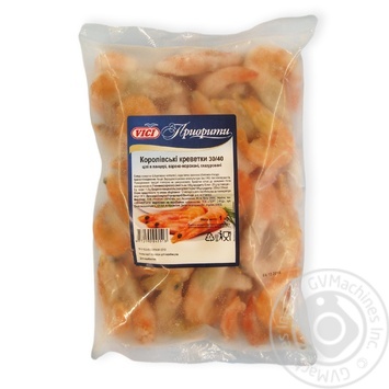 Seafood shrimp Vici in shell 1000g - buy, prices for MegaMarket - photo 1