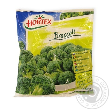 Капуста броколі Hortex заморожена 400г купити, ціни на МегаМаркет - фото 1