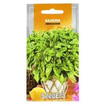 Seedera Spices Lemon Basil Seeds 0.3g - buy, prices for NOVUS - photo 1