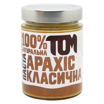 Tom Classic Peanut Butter 300g - buy, prices for METRO - photo 1