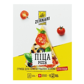 Zernari Pizza Base Dry Cooking Mix 500g - buy, prices for NOVUS - photo 2