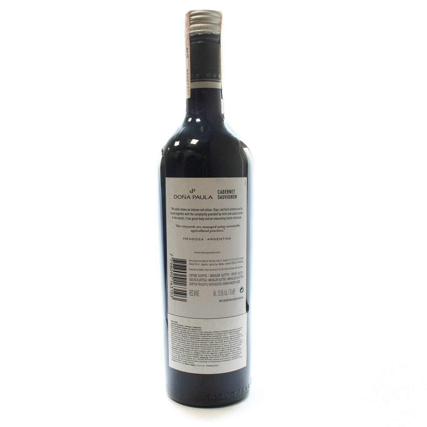 

Вино Dona Paula Truck Cabernet Sauvignon Mendoza красное сухое 13,5% 0,75л