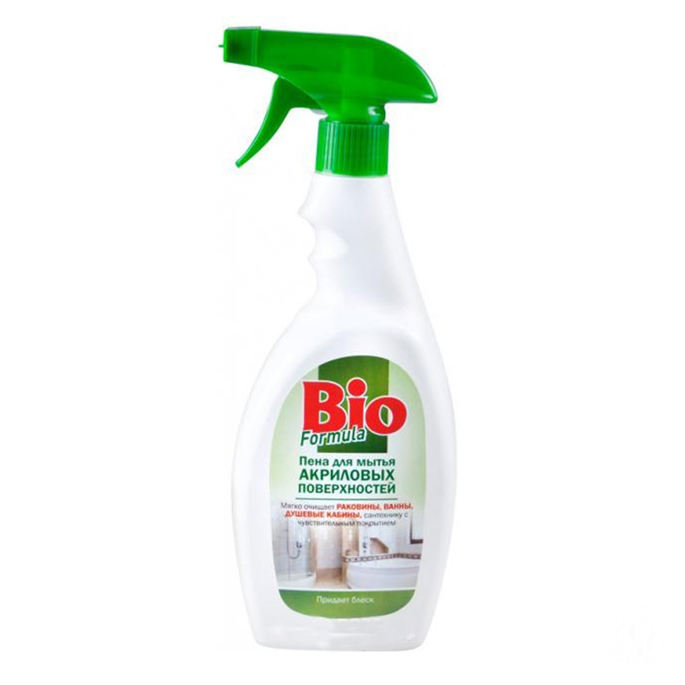 

Пена Bio formula для акриловых поверхностей 0.5л