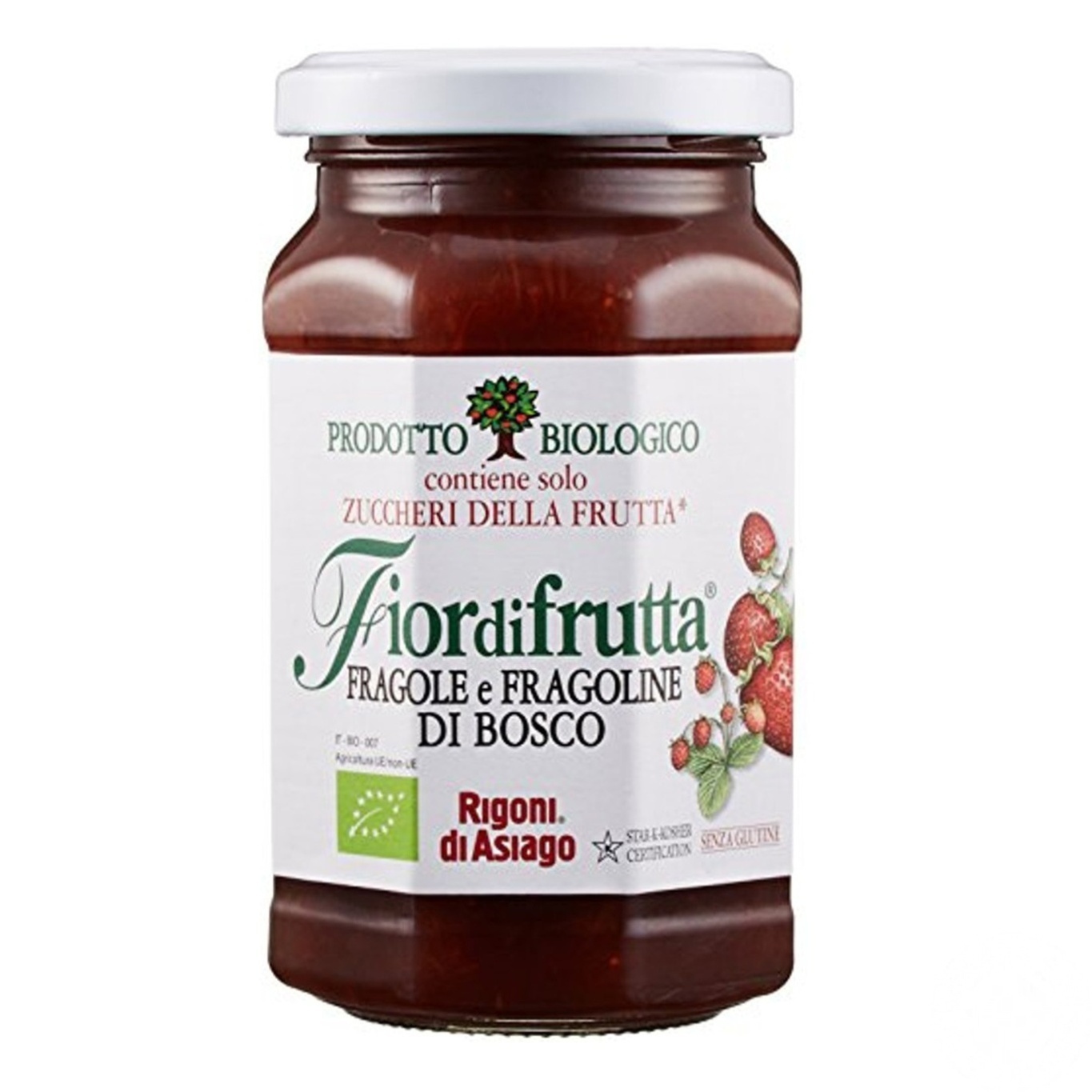 

Джем Fiordifrutta клубнично-земляничный 250г