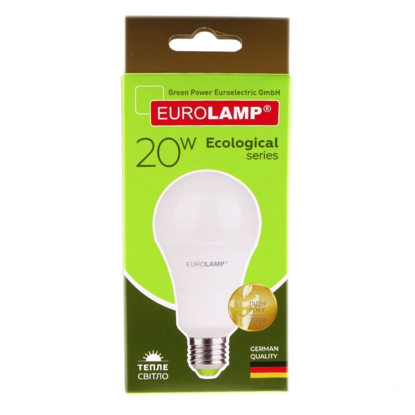

Лампа Eurolamp светодиодная A75 20W E27 3000K
