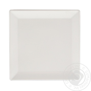 Ipec Tokyo Dessert White Plate 21x21cm - buy, prices for NOVUS - photo 1