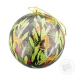 Koopman Christmas Tree Ball With Print 10cm