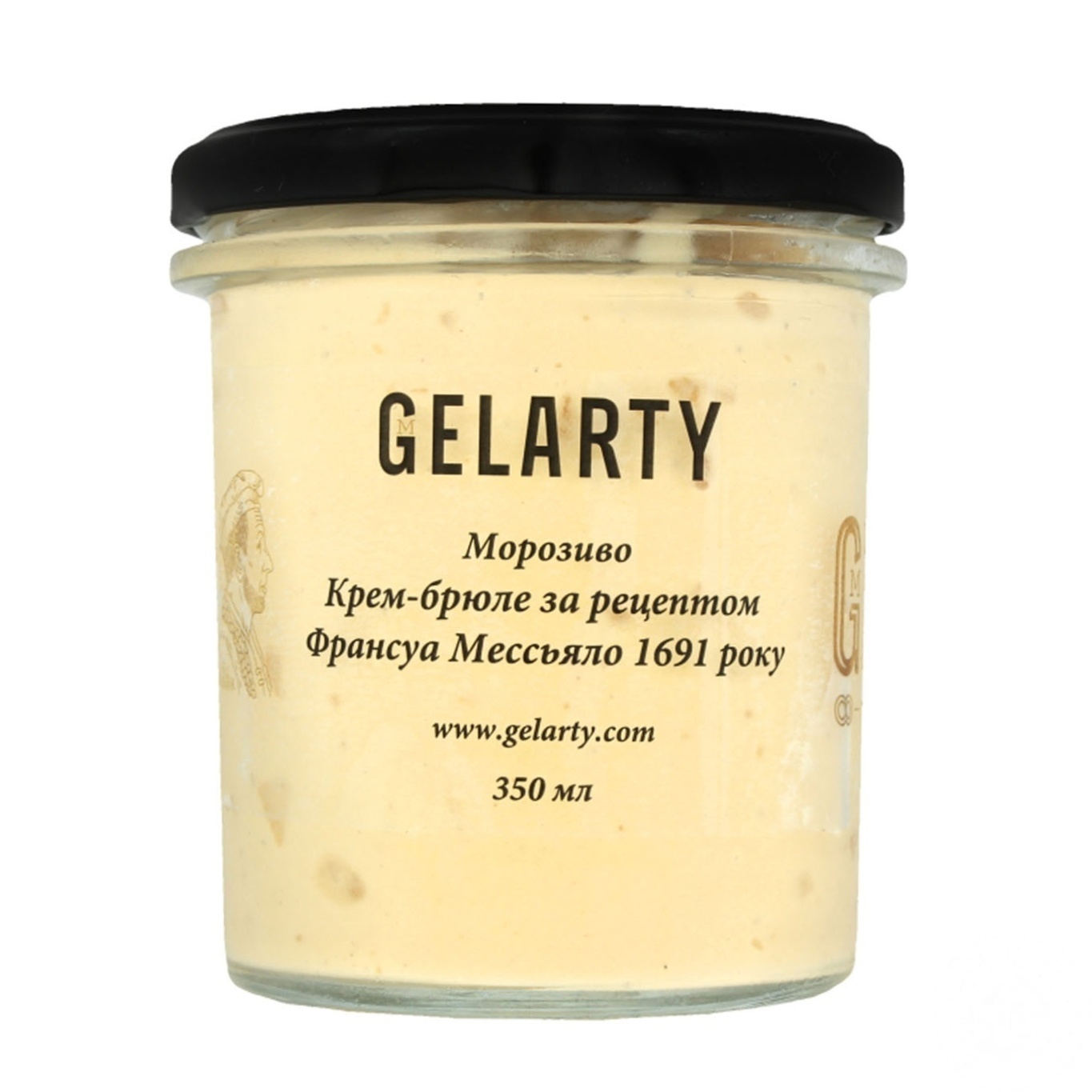 

Мороженое Gelarty Крем-брюле по рецепту Франсуа Мессьяло 1691 года 350мл