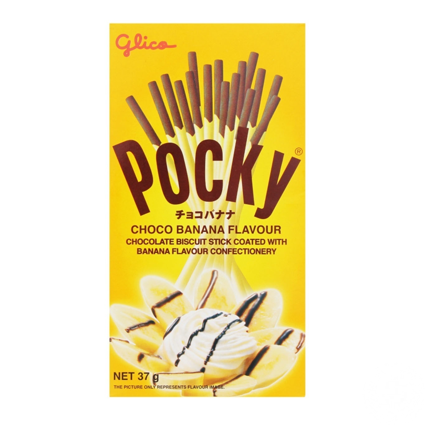 

Соломка Pocky шоколадно-бисквитная со вкусом банана 42г