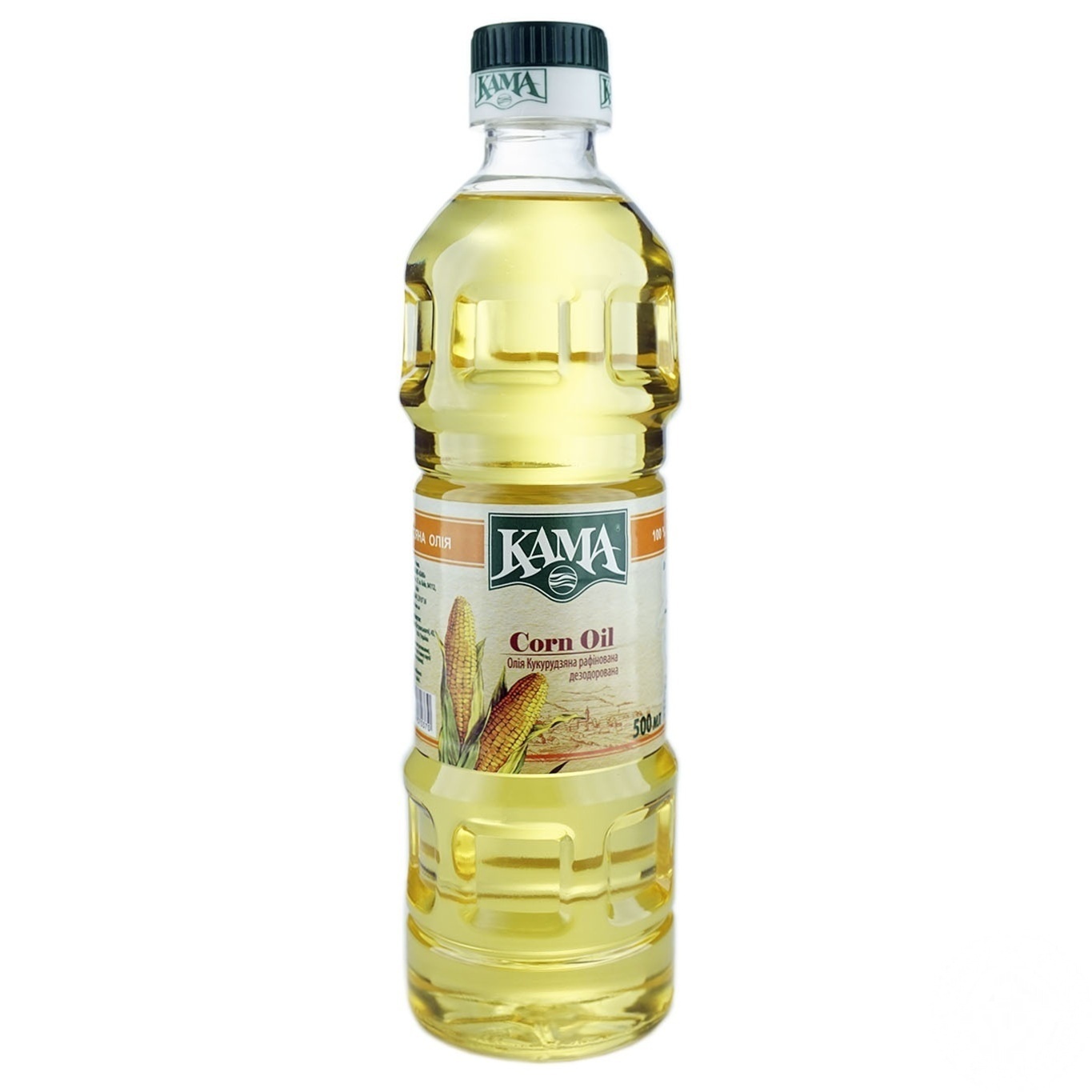 

Масло кукурузное Кaмa рафинированное дезодорированное 455г