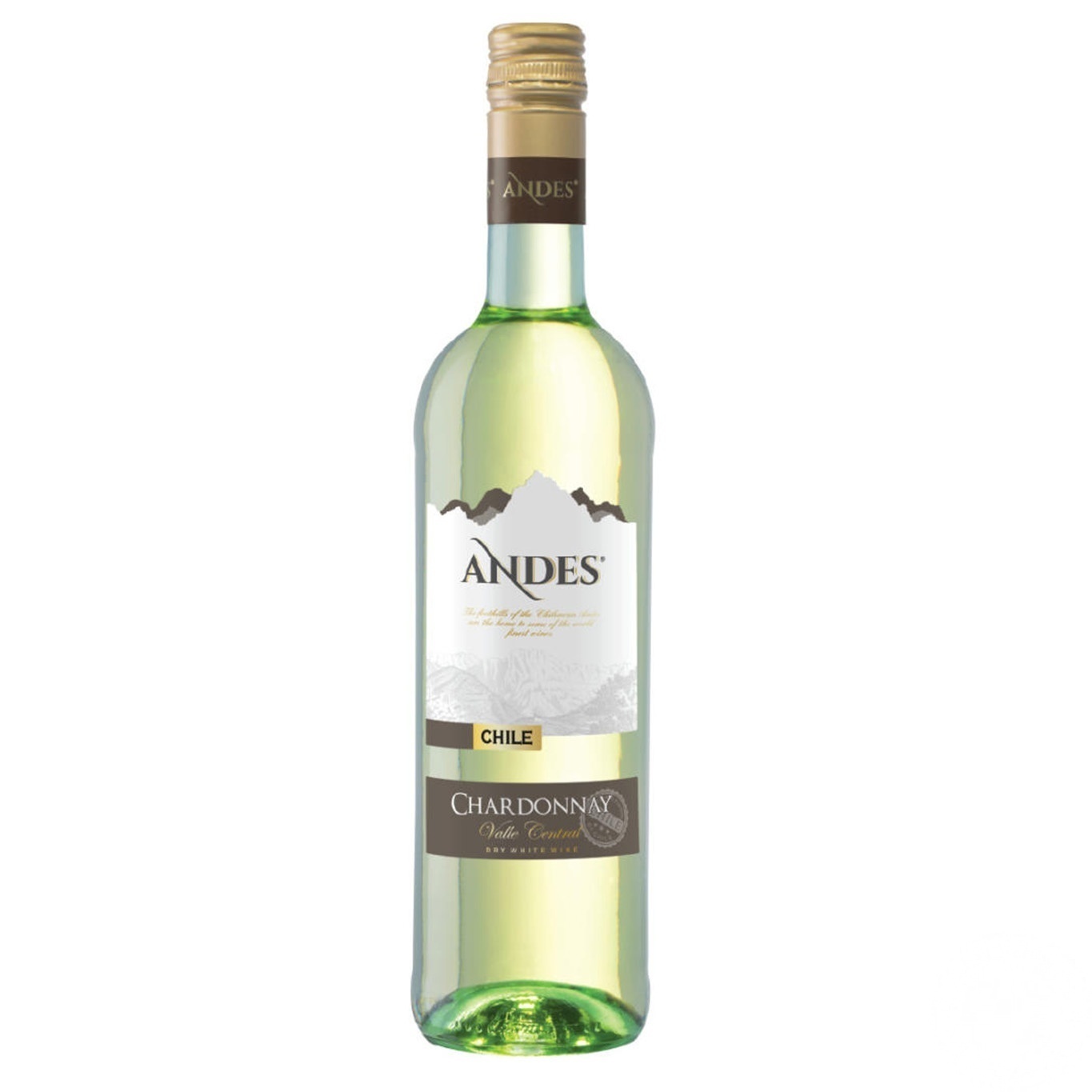 

Вино Andes Chardonnay белое сухое 13.5% 0,75л