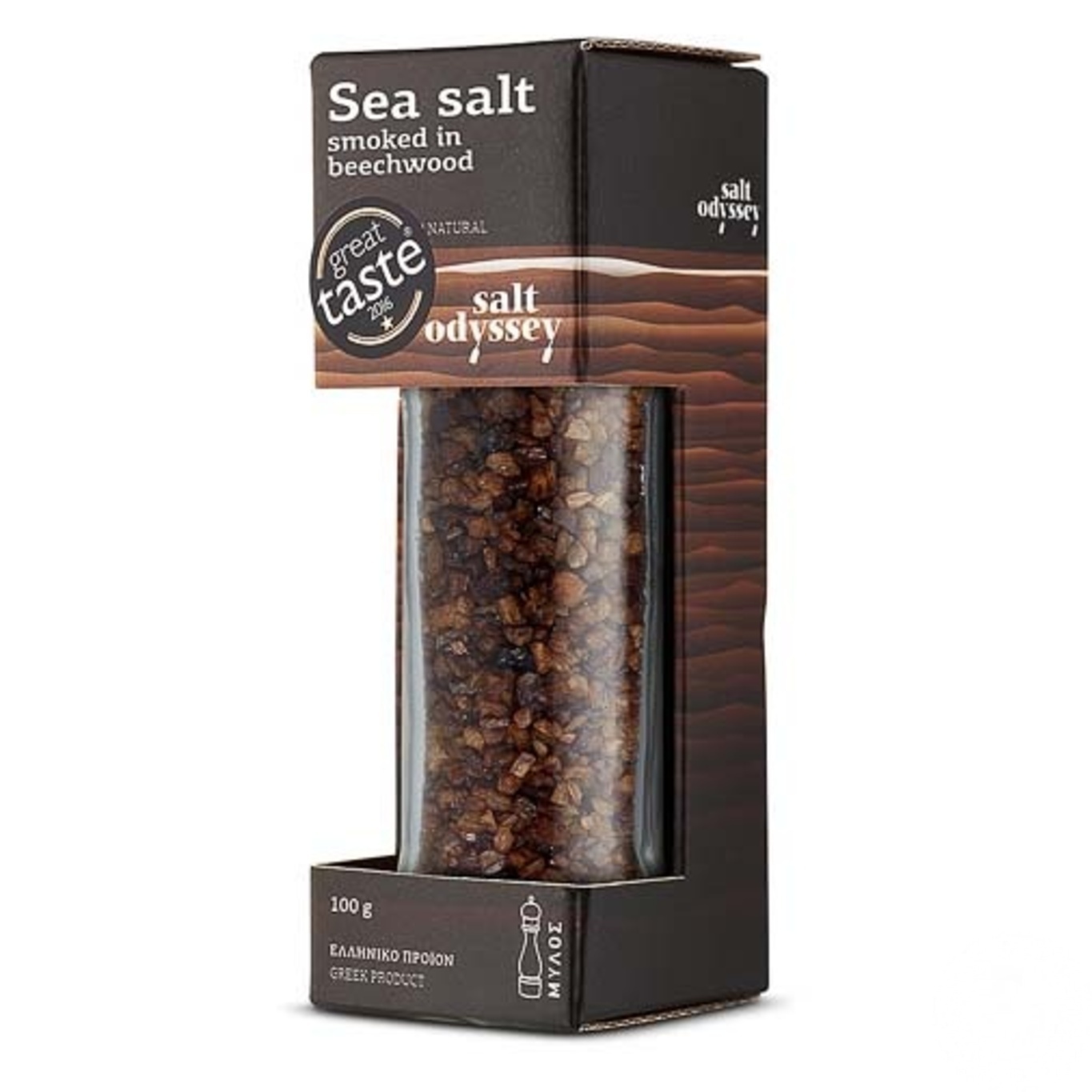 

Соль Salt Odyssey натуральная копченая мельница 100г
