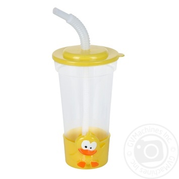 With Straw Glass 15.5cm - buy, prices for - photo 1