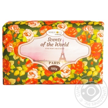 Мыло твердое туалетное Marigold natural Paris 150г