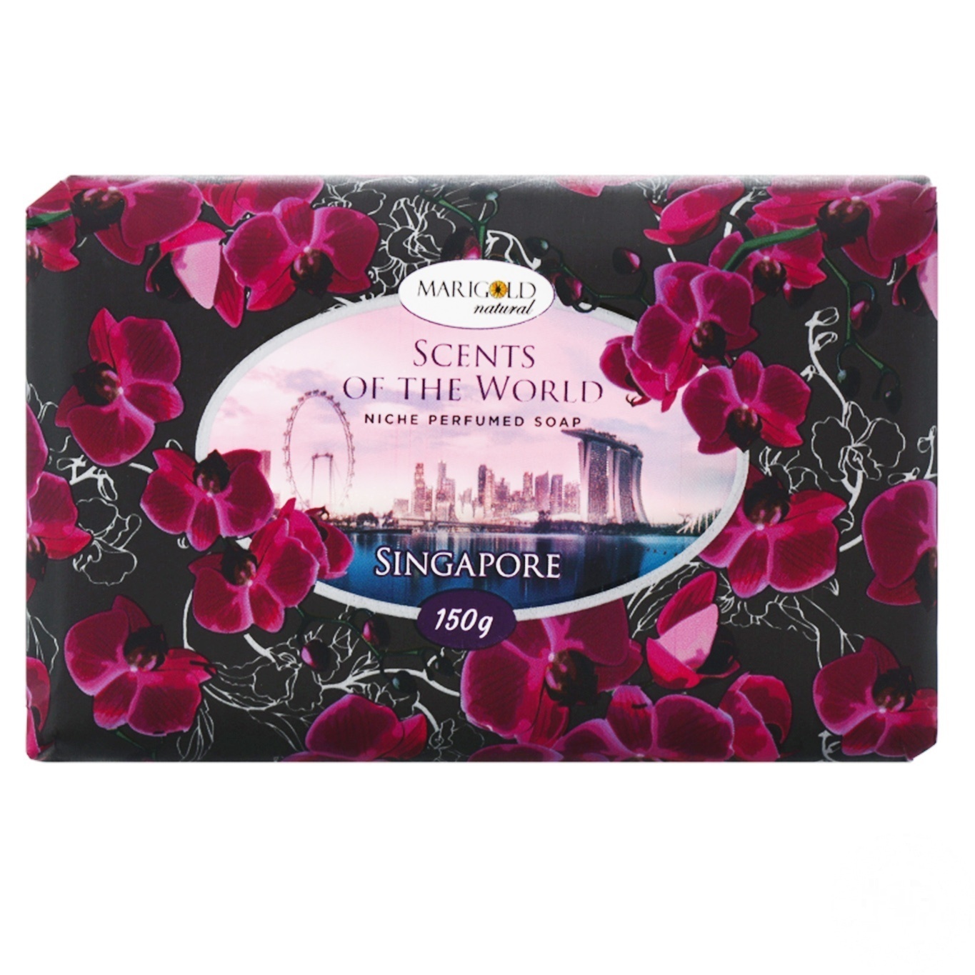 

Мыло Marigold Natural Сингапур твердое туалетное 150г