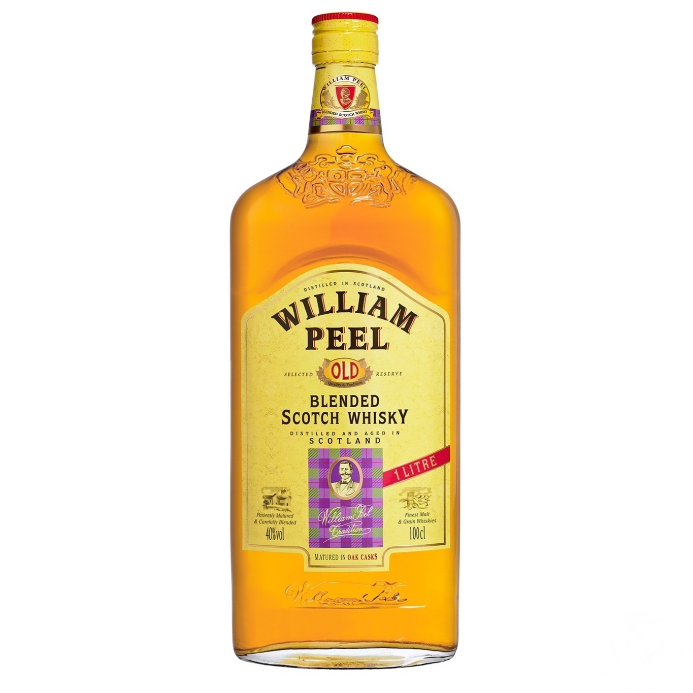 

Виски William Peel 40% 1л