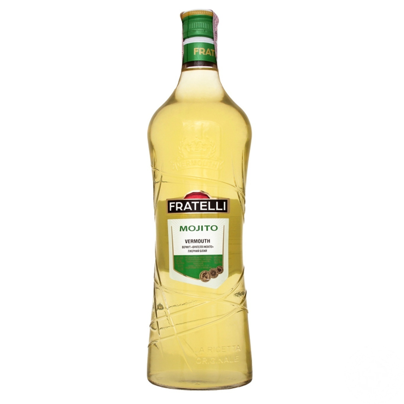 

Вермут Fratelli Mojito белый сладкий 12,5% 1л