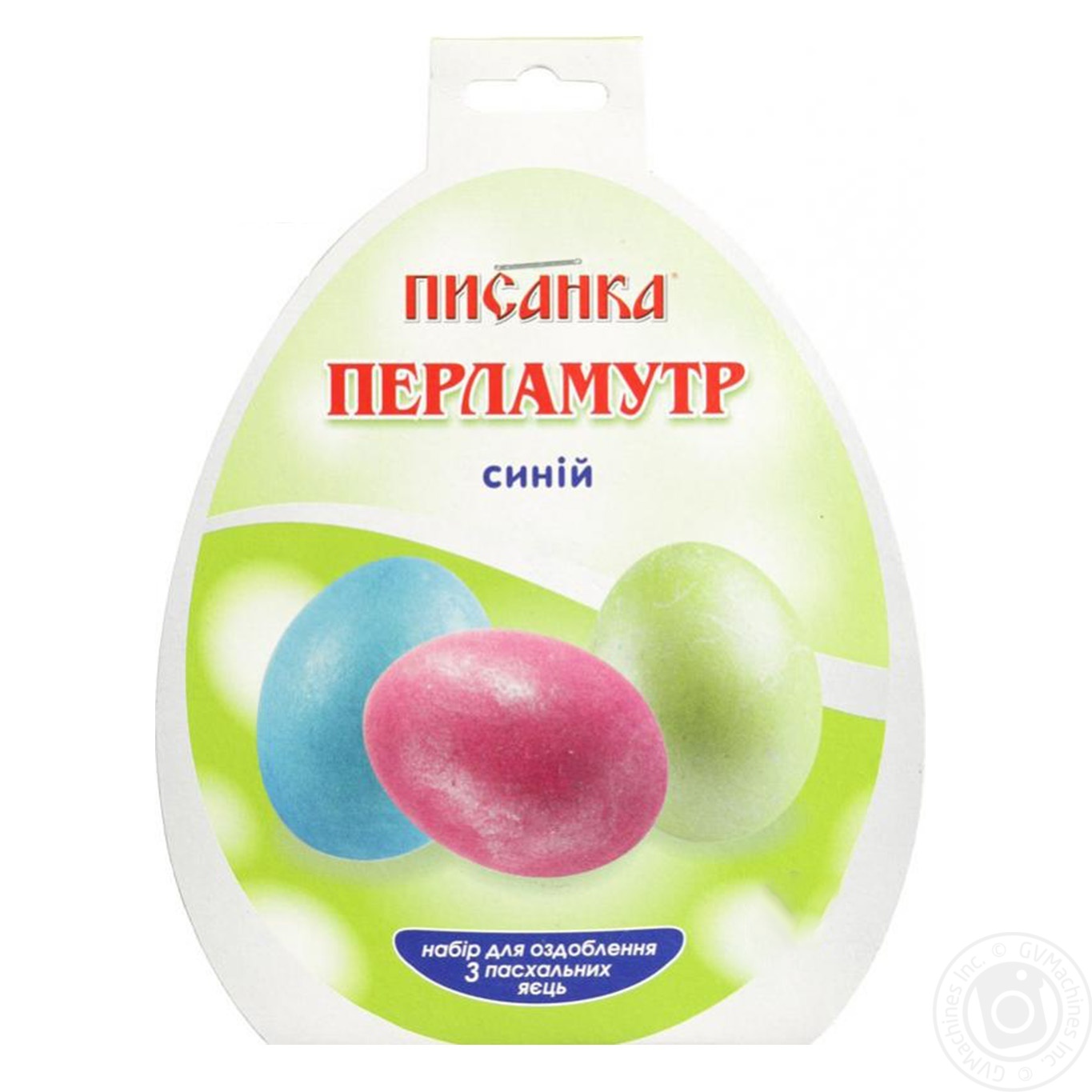 

Набір барв.д/яєць Перламутр син.Квітень