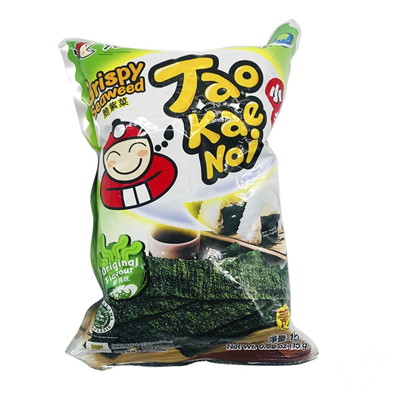 

Водоросли нори Taokaenoi хрустящие для приготовления суши 15г