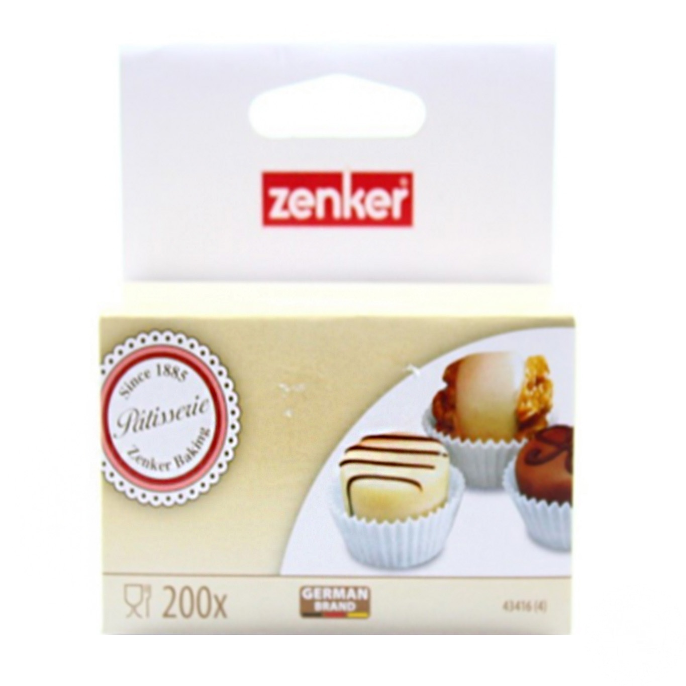 

Формы для пирожных Zenker бумажные 3.5см 200шт