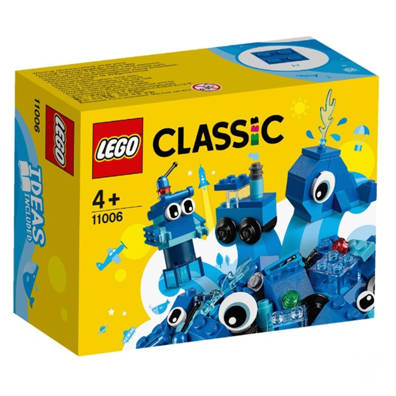 

Конструктор Lego Classic Синий набор для конструирования 11006