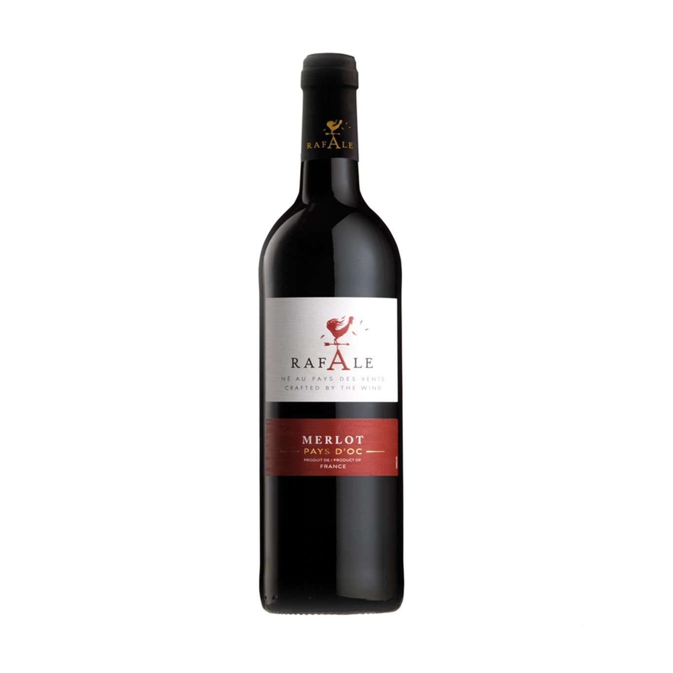 

Вино Rafale Merlot Pays D'OC красное полусухое 13.5% 0,75л