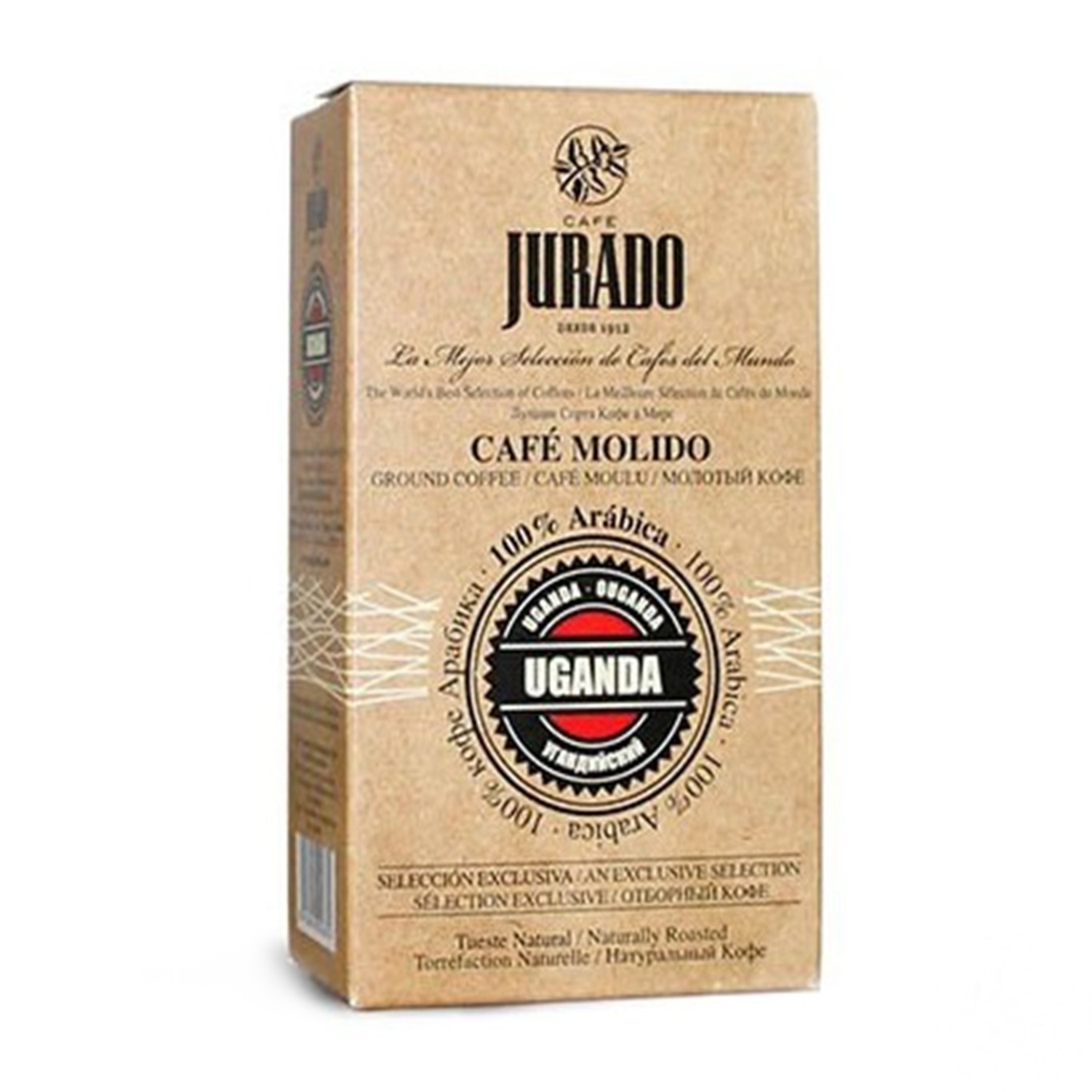 

Кофе Jurado угандийская молотый 250г