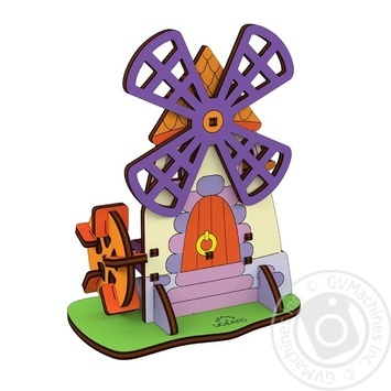 Ugears Clock 3D Large Coloring Page in assortment - buy, prices for Auchan - photo 1