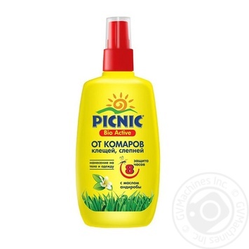 Picnic Bio Active Lotion Against Mosquitoes and Ticks 100ml - buy, prices for MegaMarket - photo 2