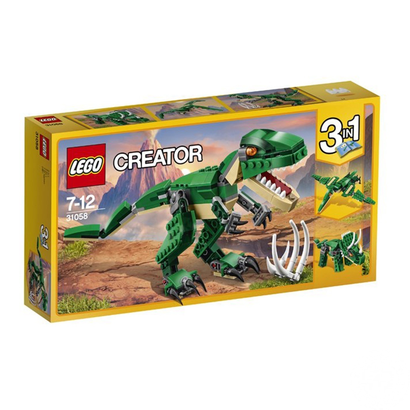

Конструктор Lego Мощные динозавры 31058