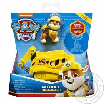 Іграшка Paw Patrol Spin Master базовий рятівний автомобіль з водієм - купити, ціни на Ашан - фото 4
