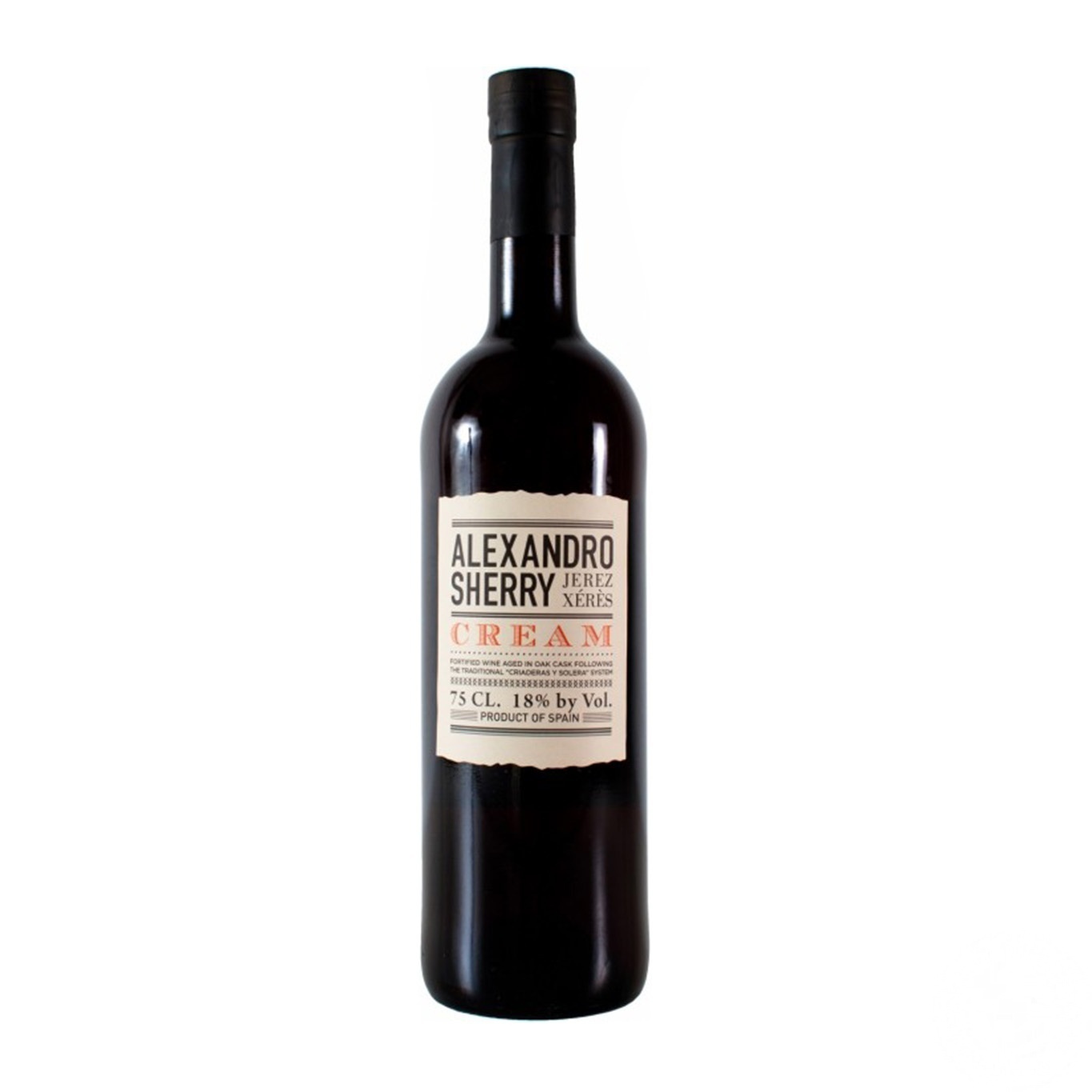 

Вино Alexsandro Sherry Cream Херес белое сладкое 18% 0,75л