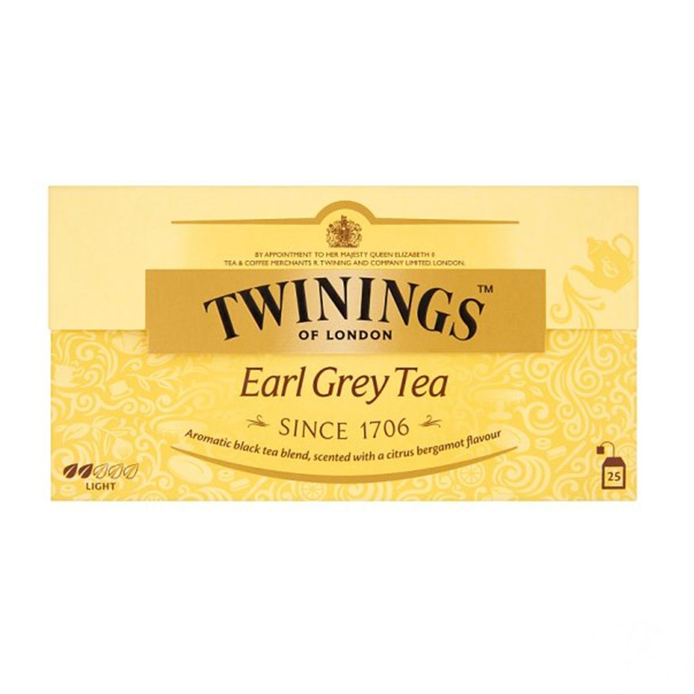 

Чай Twinings Граф Грей черный с ароматом бергамота в пакетиках 25*2г