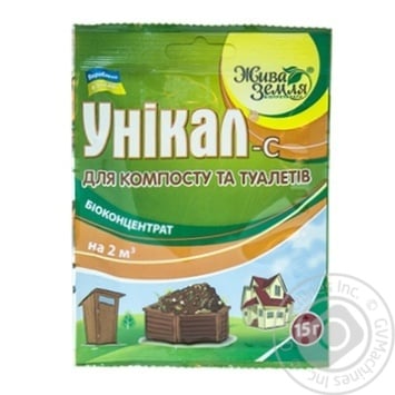 Zhyva Zemlya Unique-s For Compost And Toilets 15g - buy, prices for Tavria V - photo 1