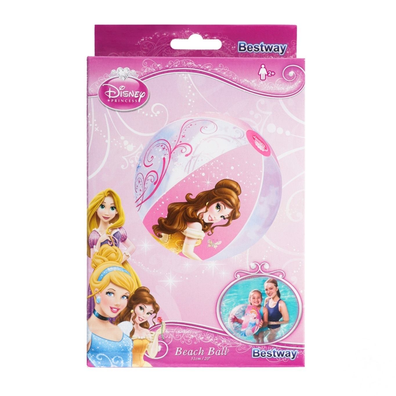 

М'яч пляжний надувний BestWay Disney Princess