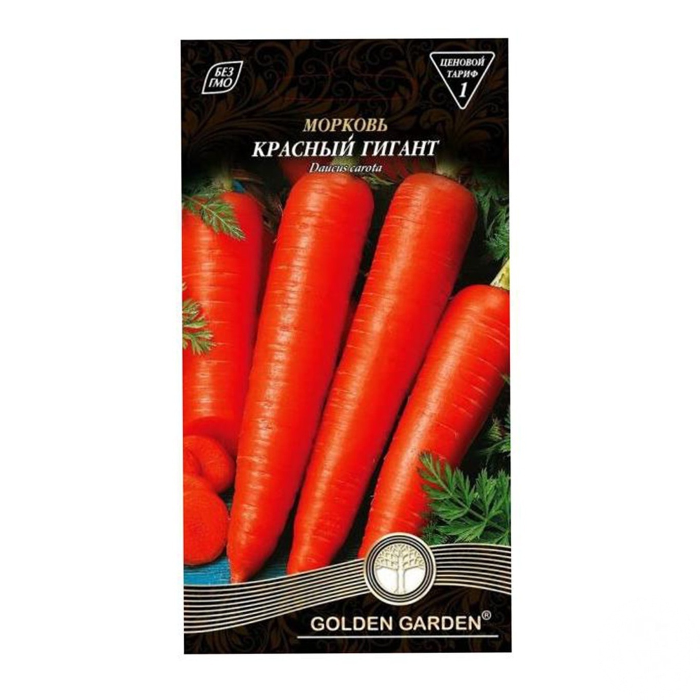 

Семена Golden Garden Морковь Красный гигант 2г