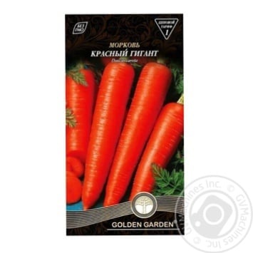 Golden Garden Red Giant Carrot Seeds 2g - buy, prices for NOVUS - photo 1