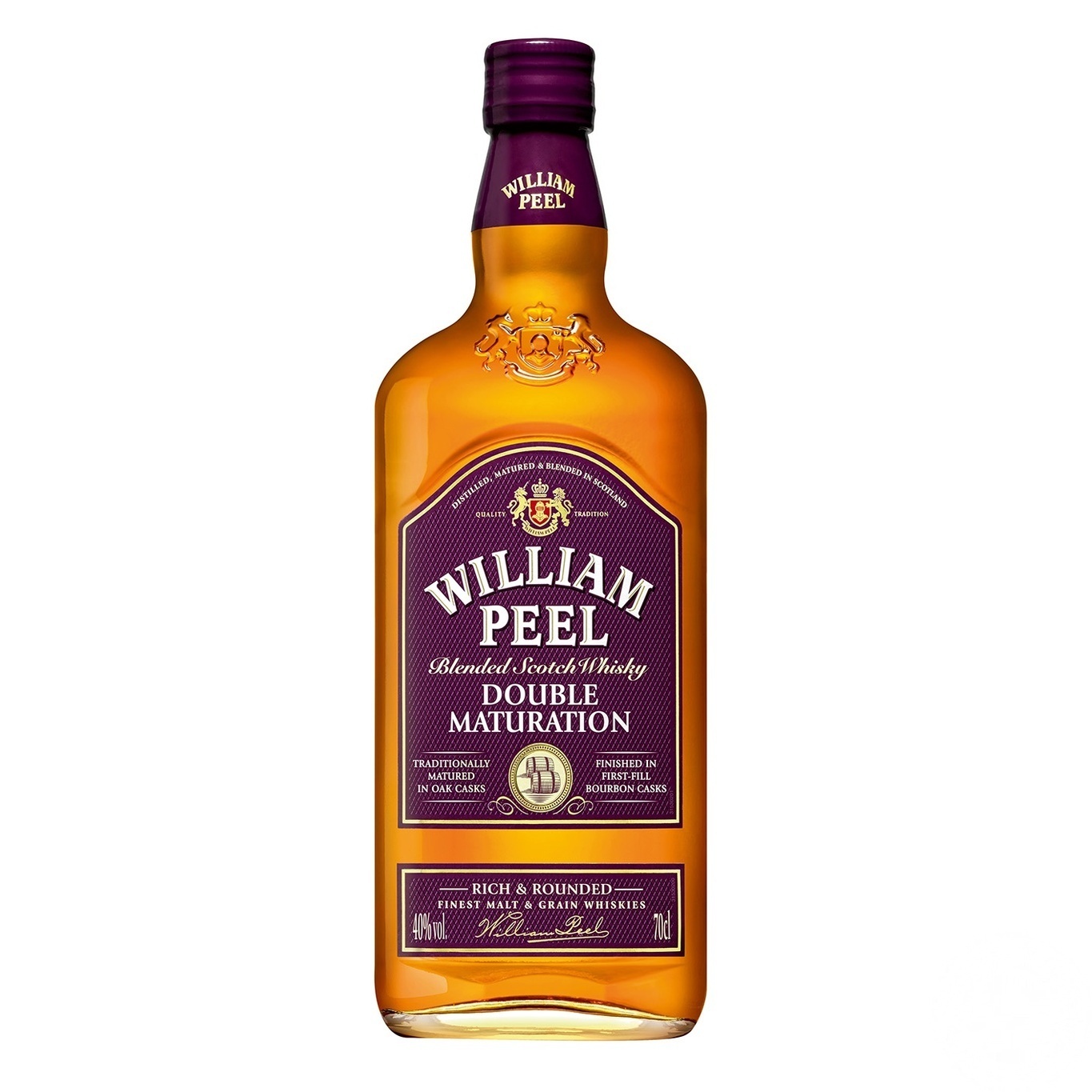 

Виски William Peel Double Maturation 40% 0,7л